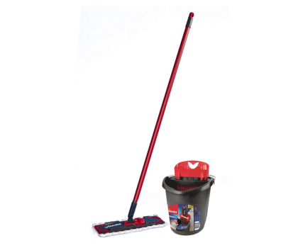Akcesoria do sprzątania VILEDA Zestaw UltraMax BOX - mop płaski + wiadro